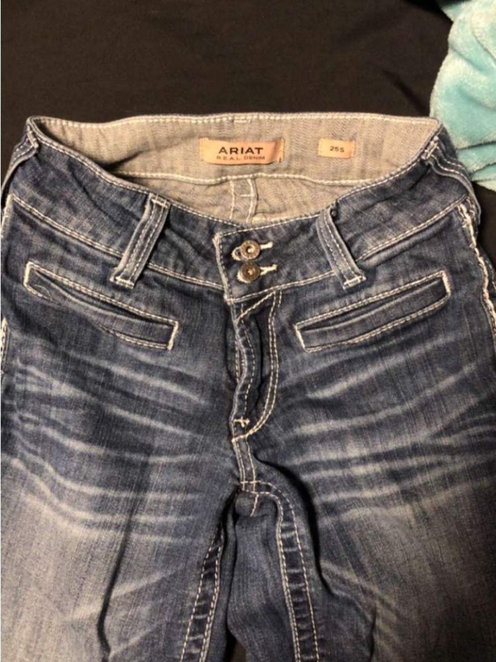 Ariat Women's Dark Blue Faded Skinny Jeans